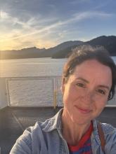 Photo of Ms. Vie on a boat 