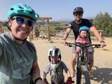 mountain biking