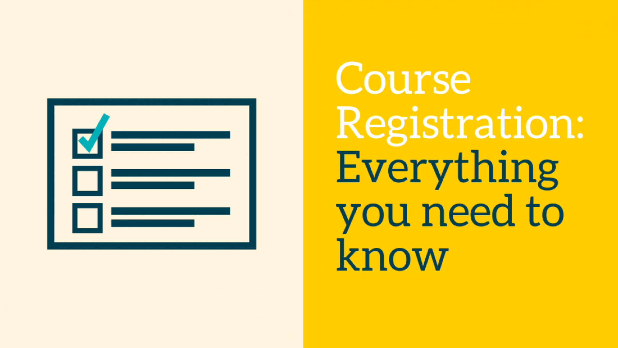 course registration